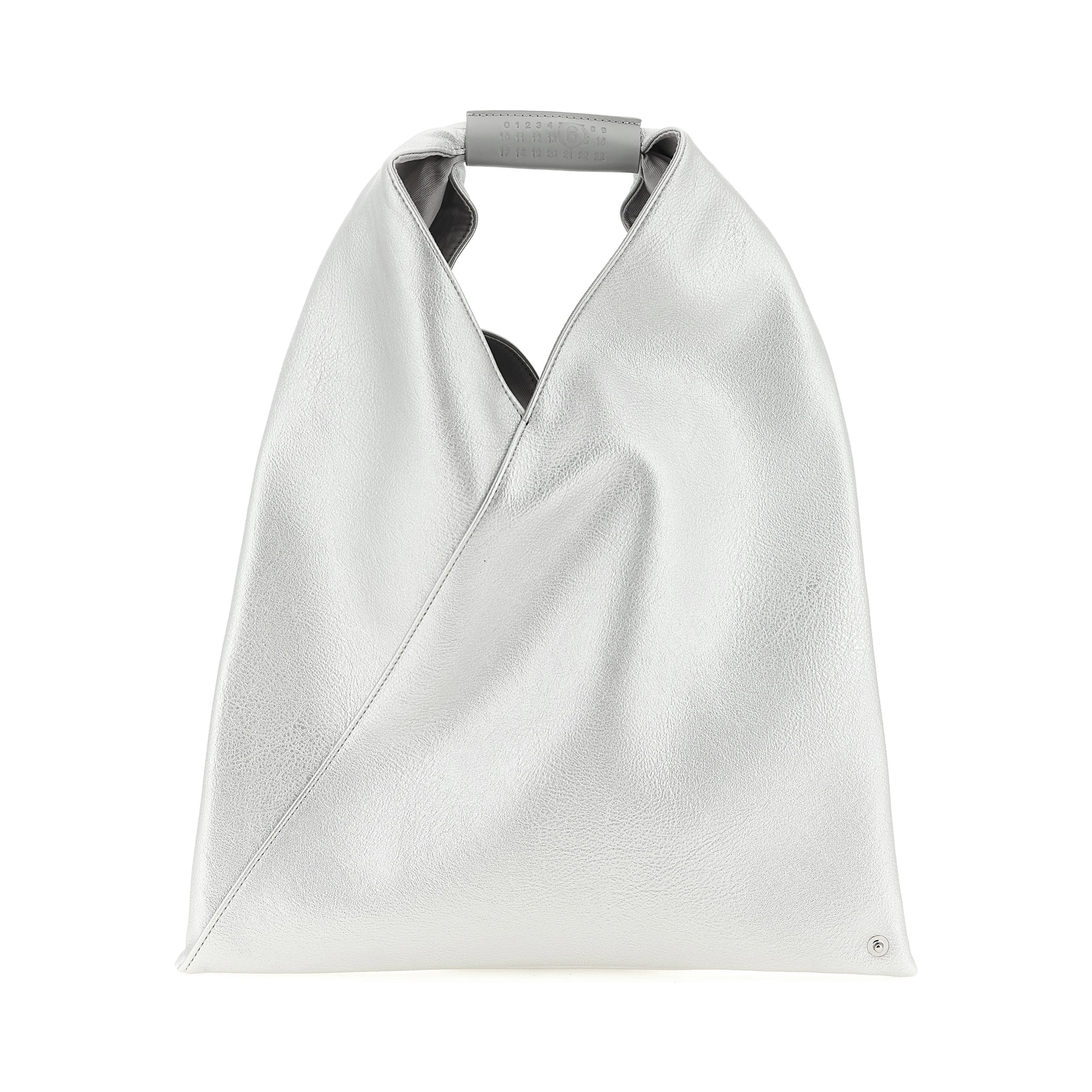 Silver Polyethylene Handbag