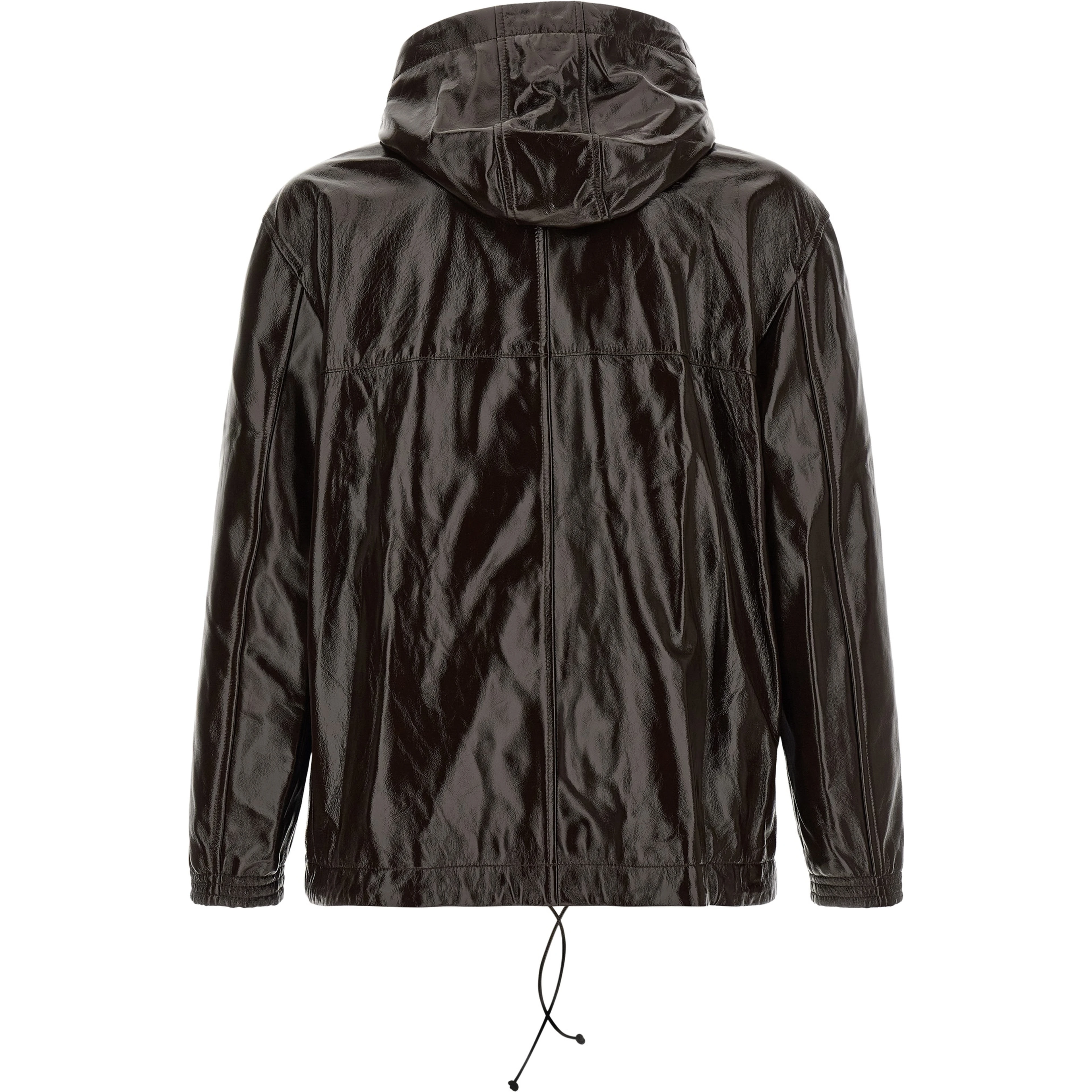 Brown Lamb Leather Leather Jacket