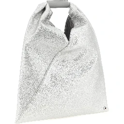 Silver Polyethylene Handbag
