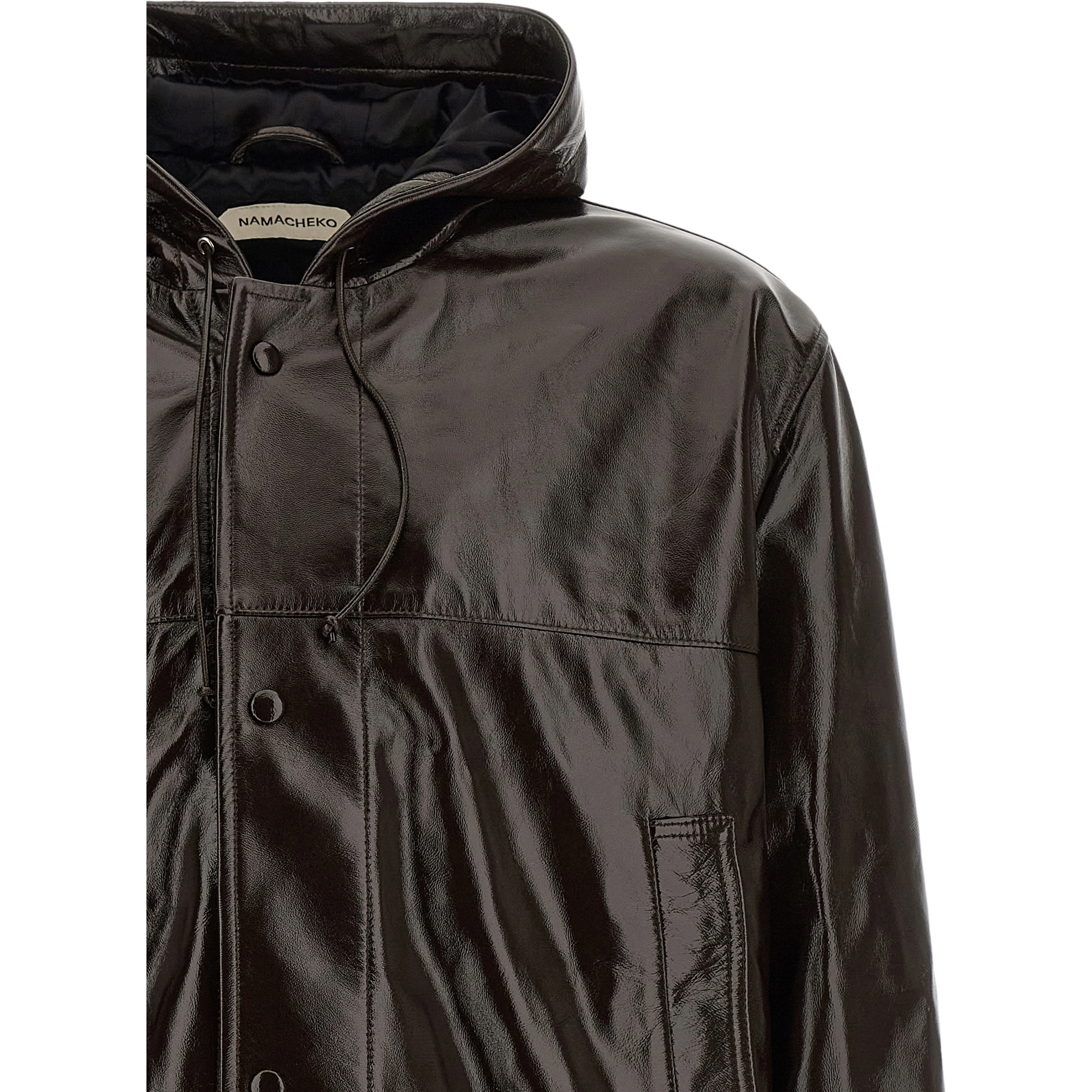 Brown Lamb Leather Leather Jacket