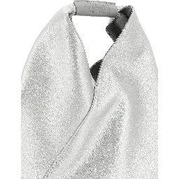 Silver Polyethylene Handbag