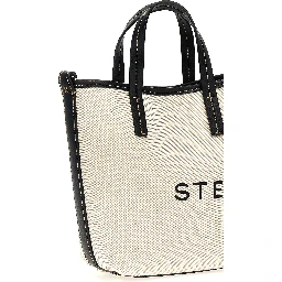 Beige Polyamide Tote Bag