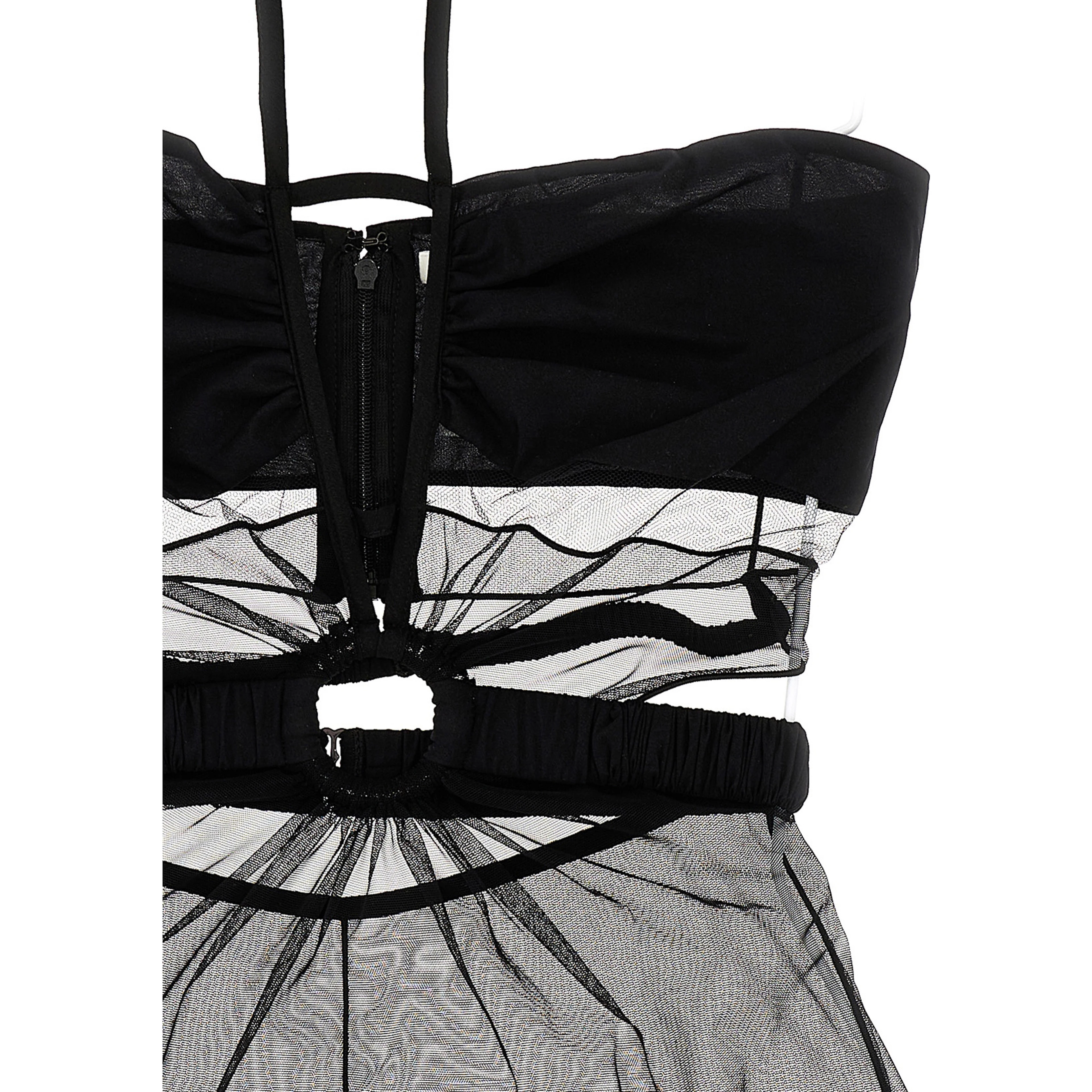 Black Polyamide Bodysuit