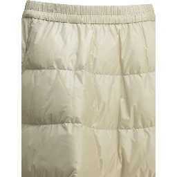 Padded midi skirt