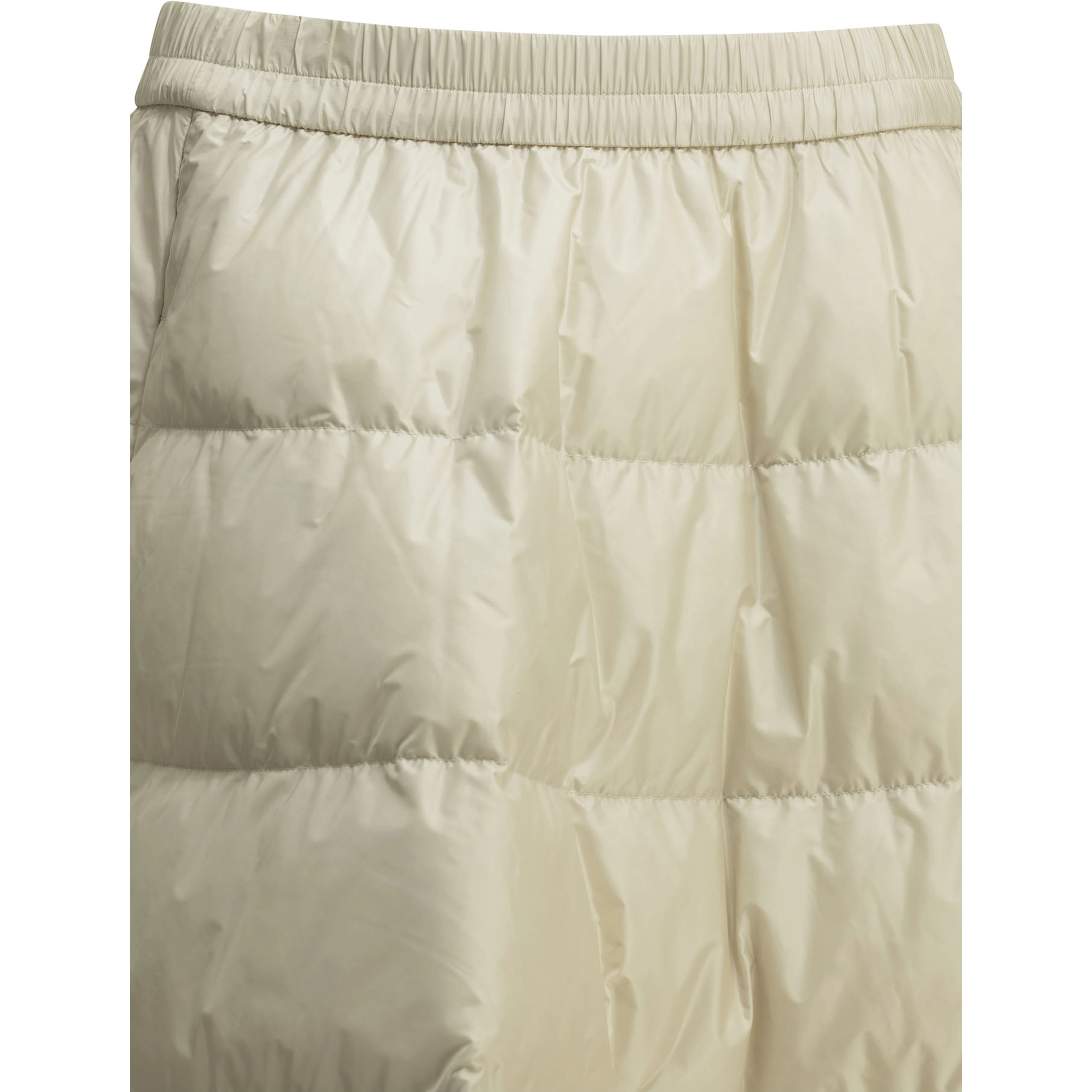 Padded midi skirt