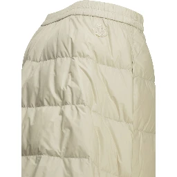 Padded midi skirt