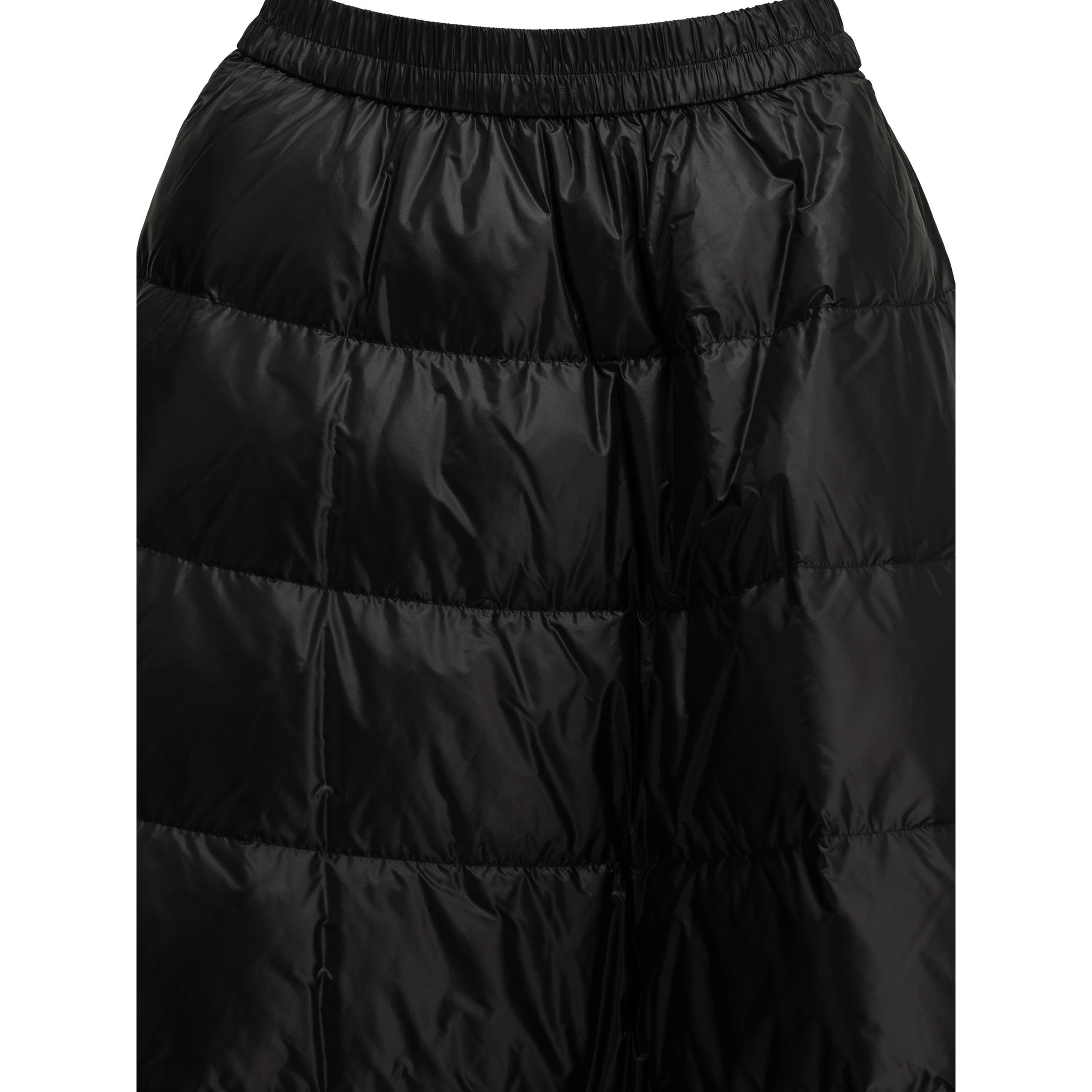 Padded midi skirt