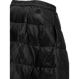 Padded midi skirt