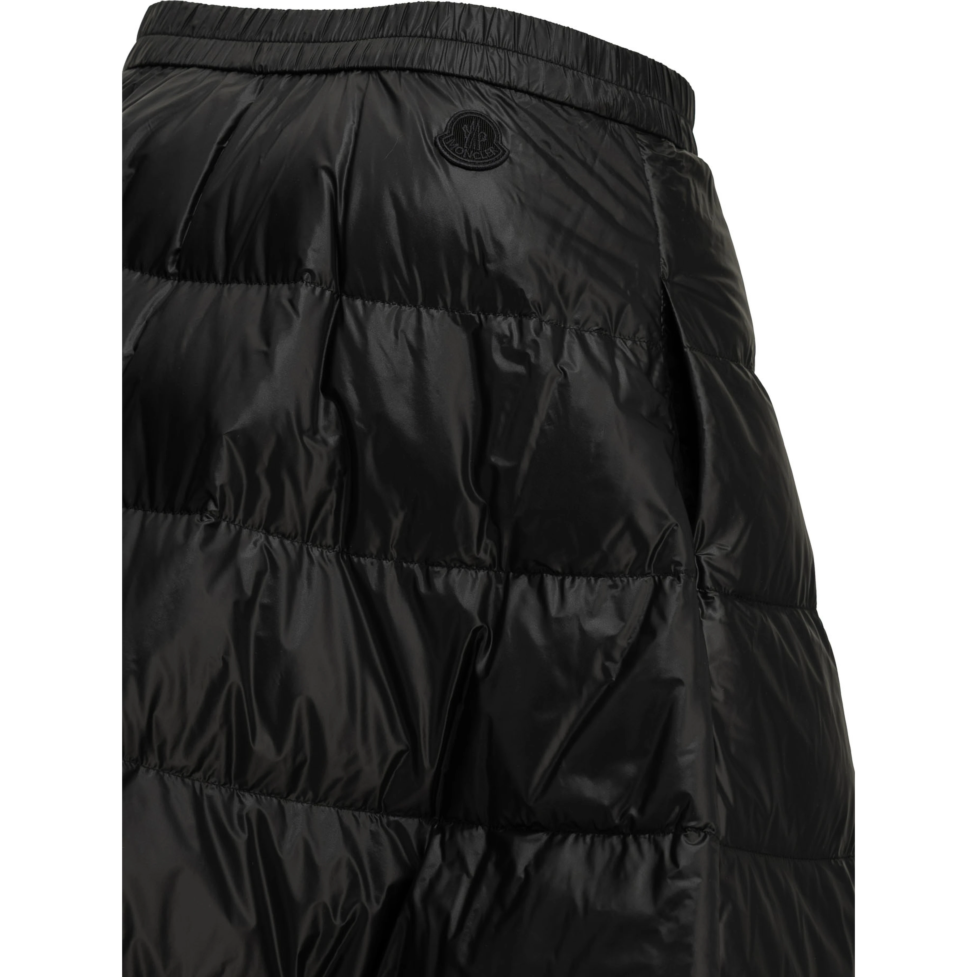 Padded midi skirt