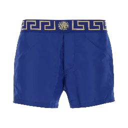SWIM SHORT BOXER POLY GOLFO FABRIC - NEW LOGO