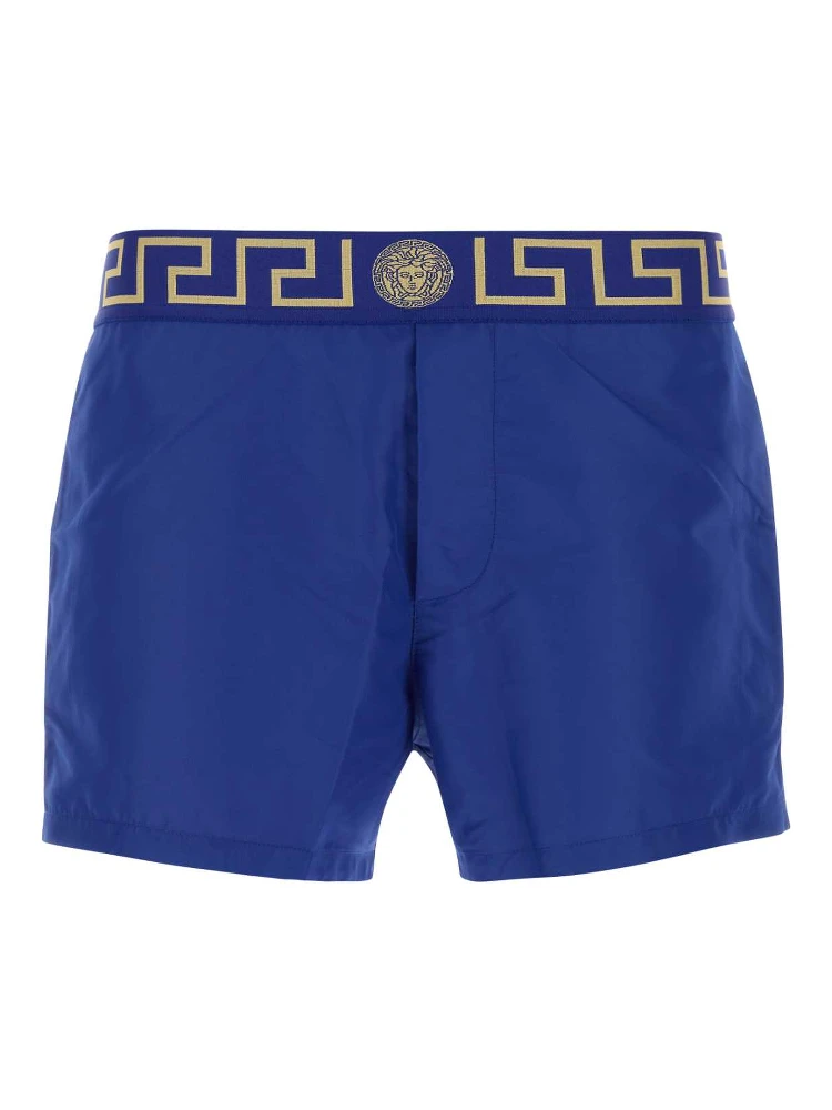 SWIM SHORT BOXER POLY GOLFO FABRIC - NEW LOGO