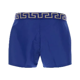 SWIM SHORT BOXER POLY GOLFO FABRIC - NEW LOGO