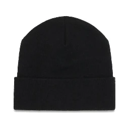 Black Polyester Beanie