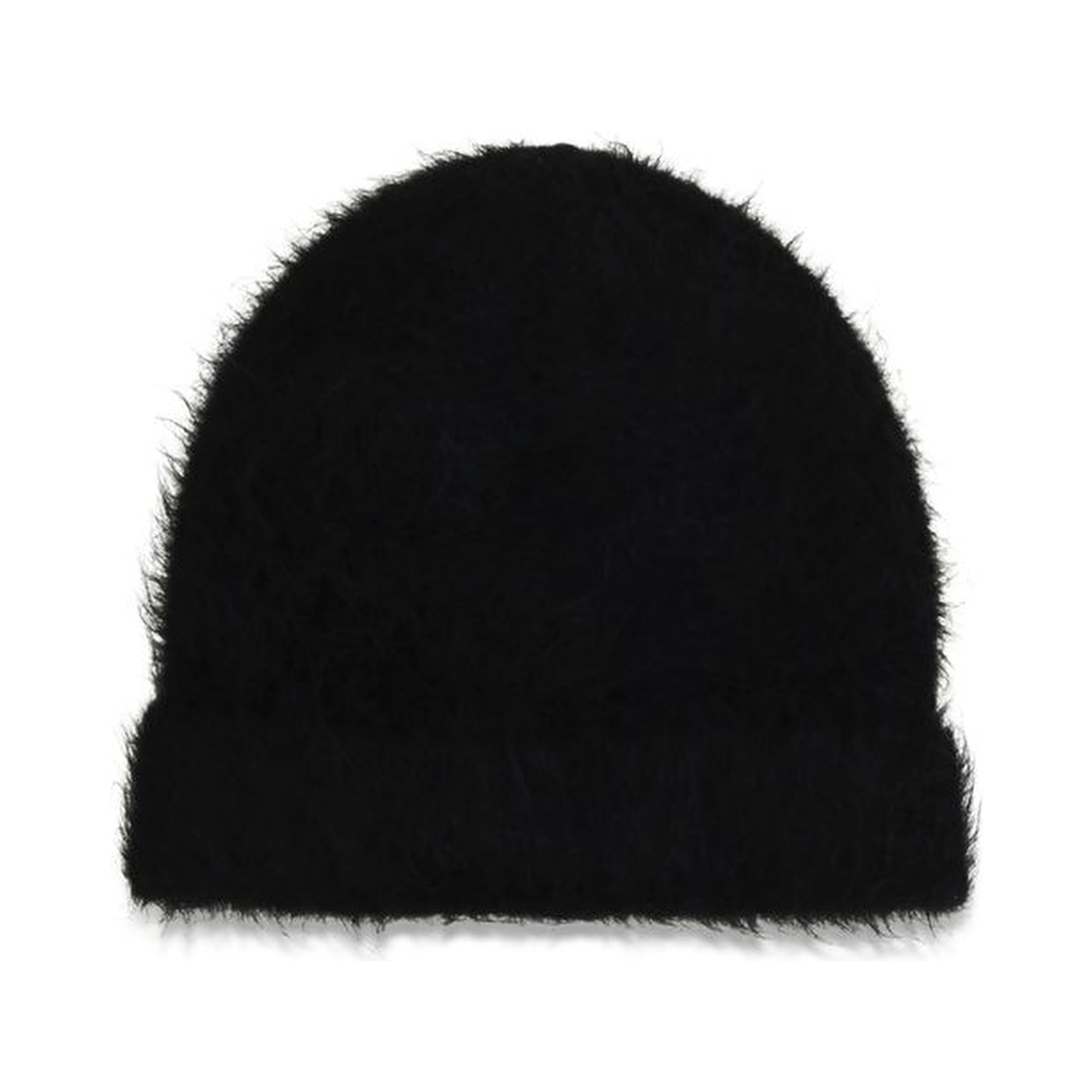 Black Alpaca Vicugna Pacos Beanie