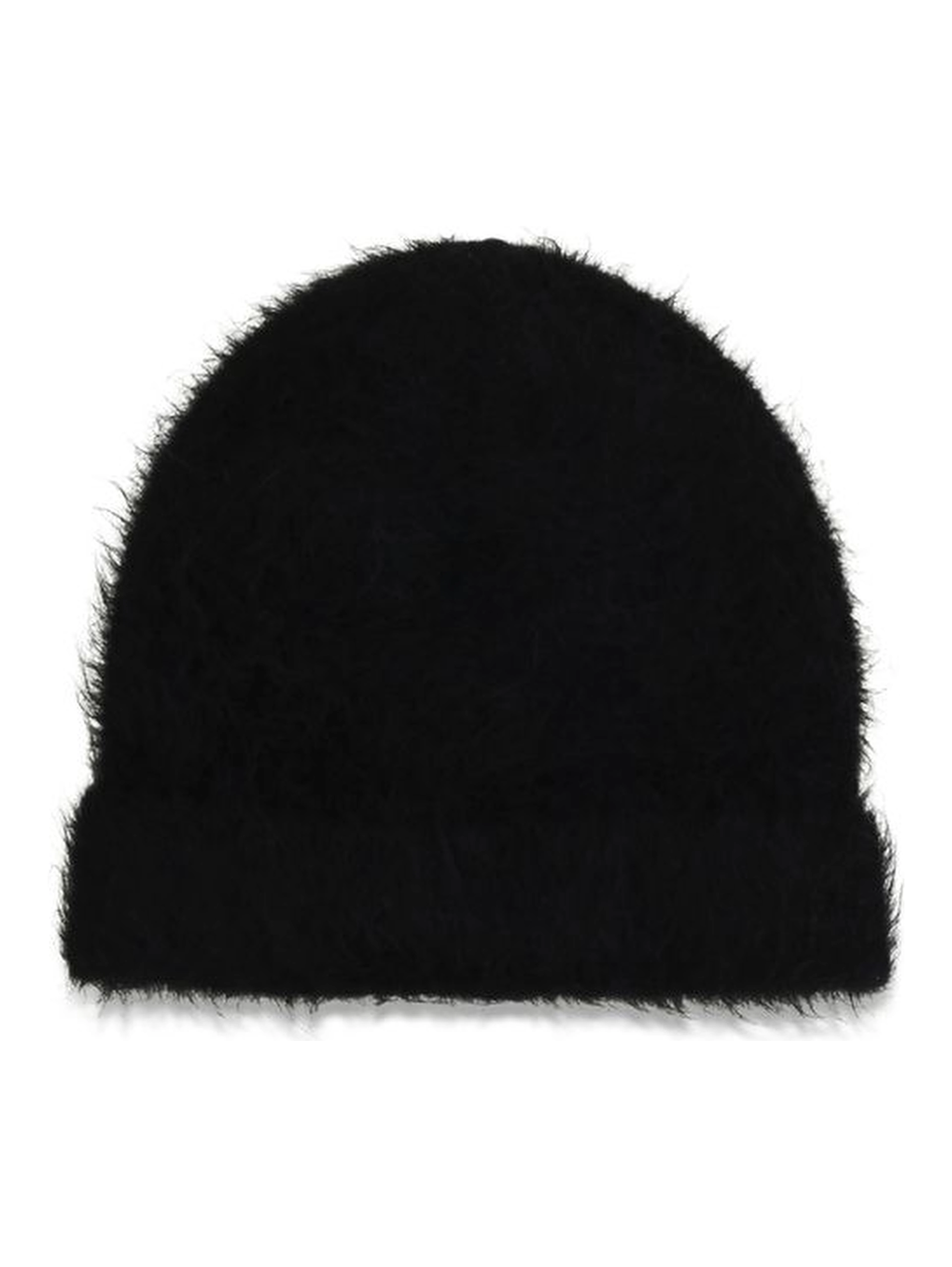 Black Alpaca Vicugna Pacos Beanie