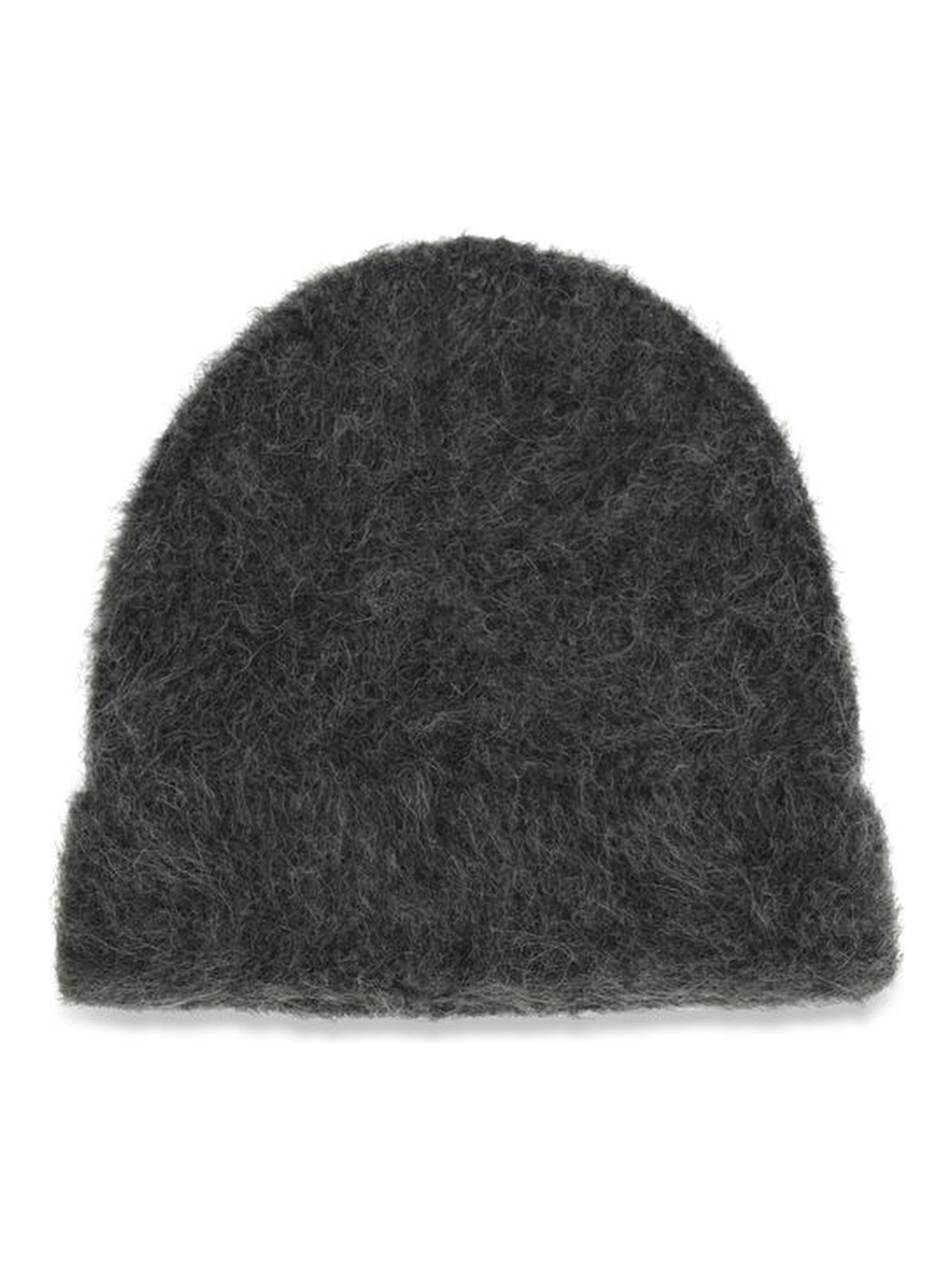 Gray Alpaca Vicugna Pacos Beanie