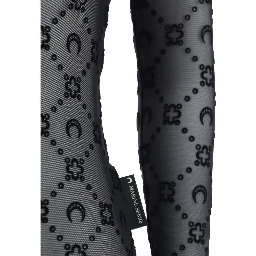 Black Polyamide Pattern Shirt