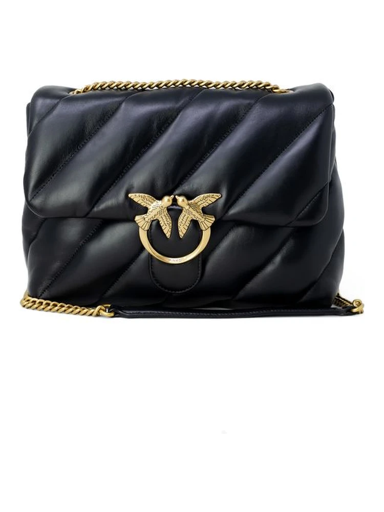 Black Leather Handbag