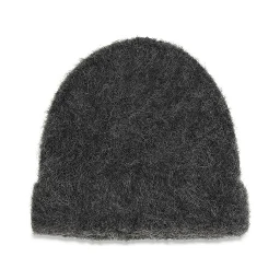 Gray Alpaca Vicugna Pacos Beanie
