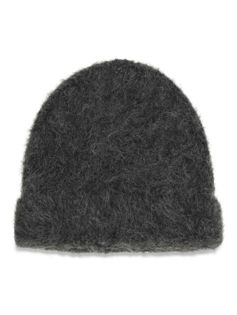 Gray Alpaca Vicugna Pacos Beanie