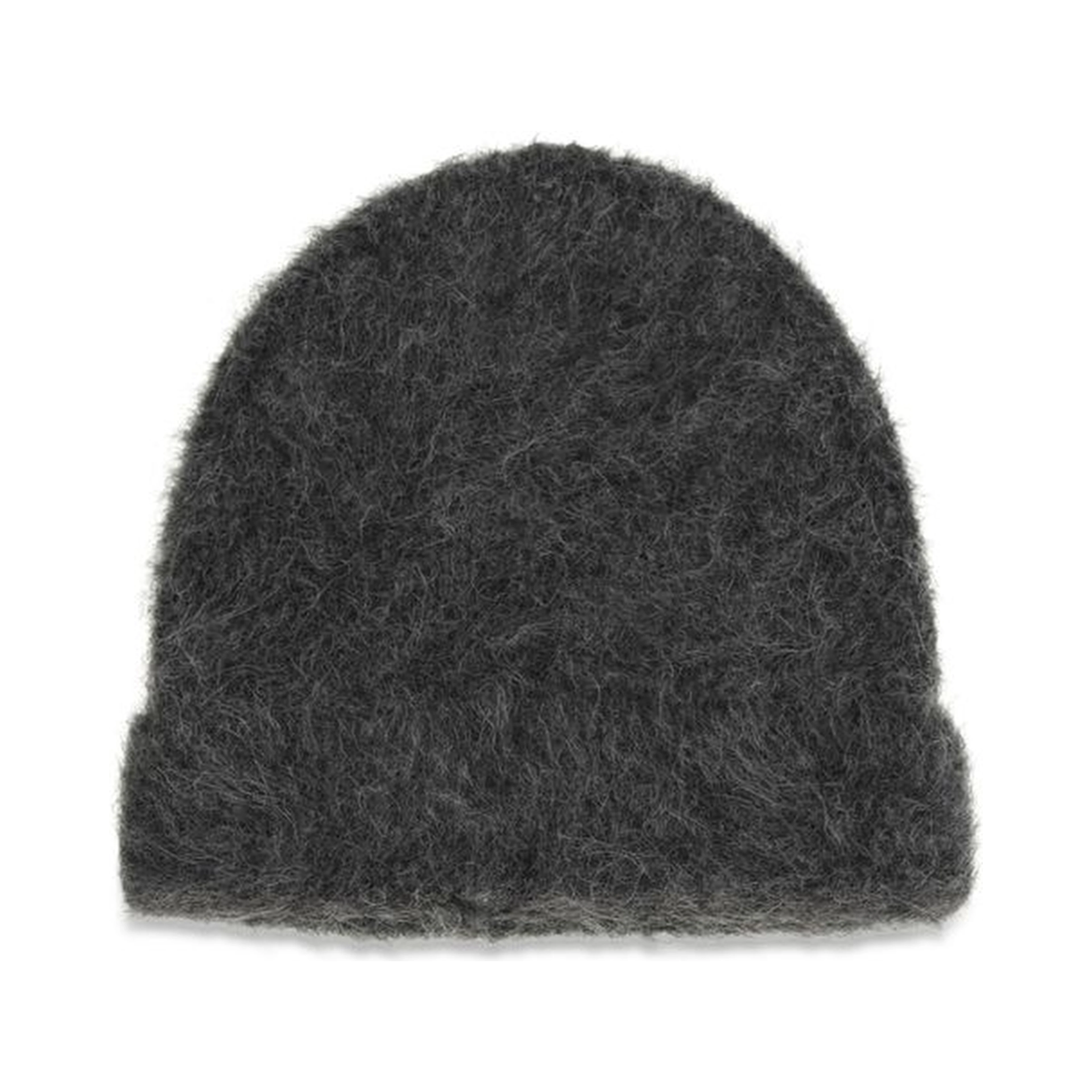 Gray Alpaca Vicugna Pacos Beanie