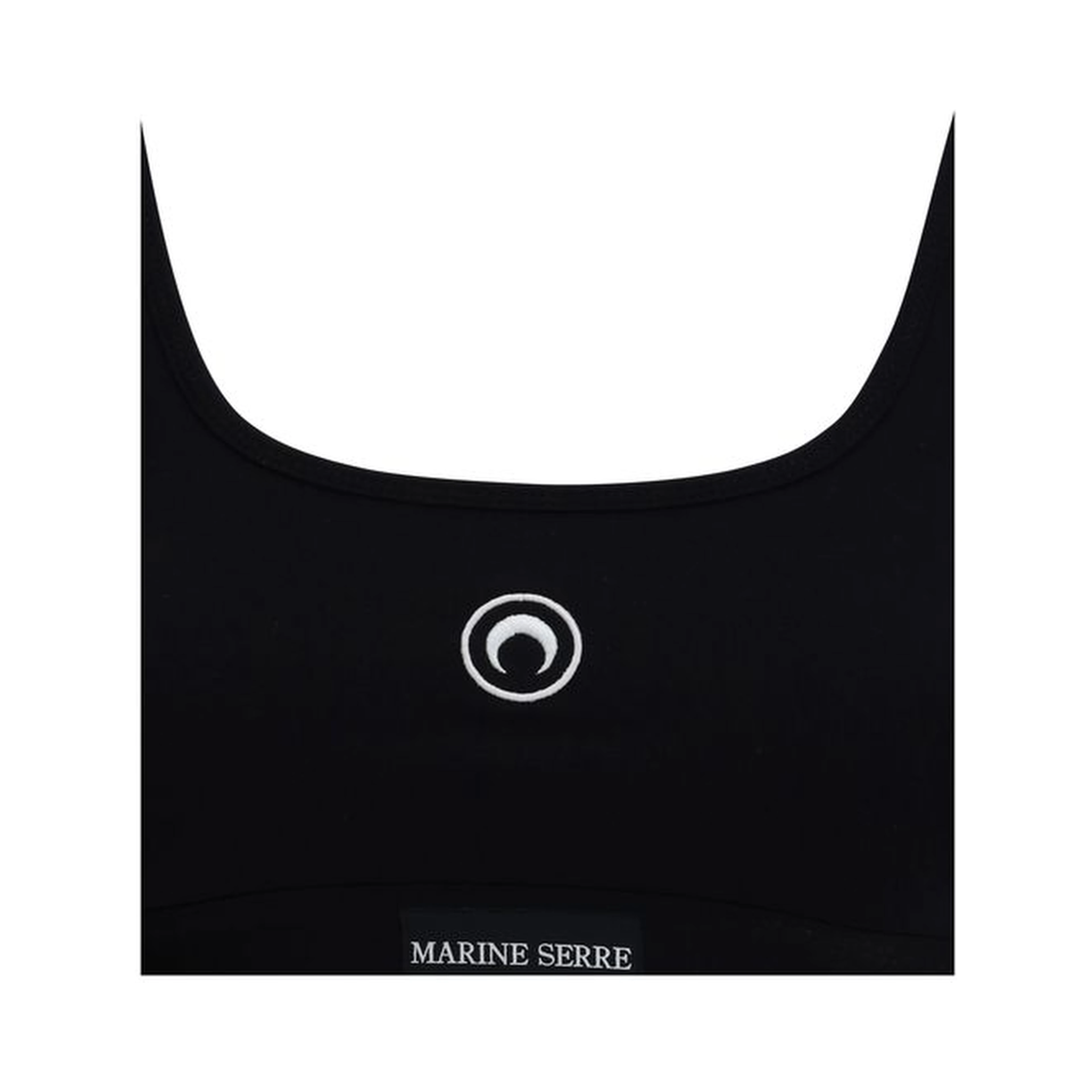 Black Cotton Sport Bra