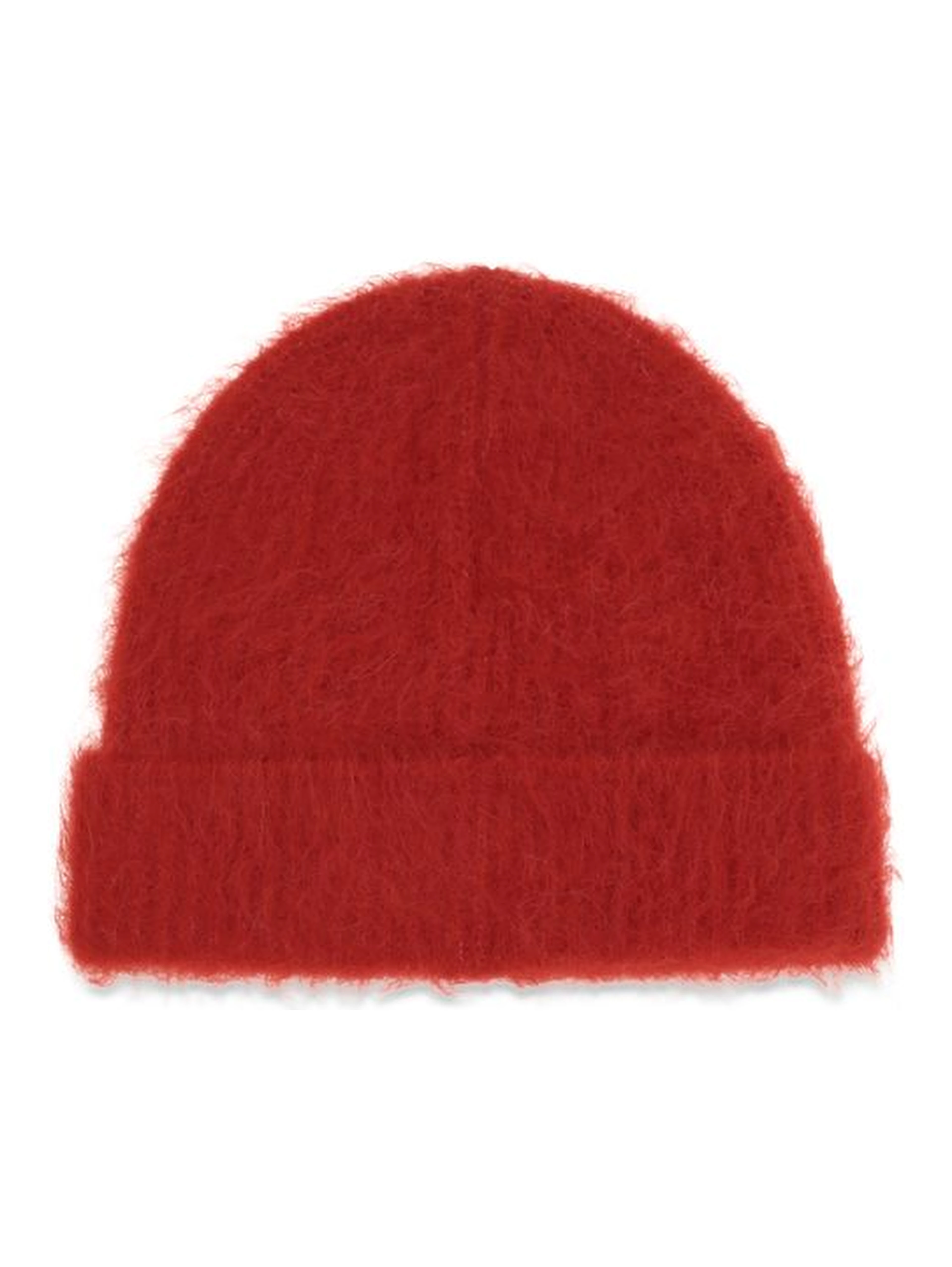 Red Alpaca Vicugna Pacos Beanie