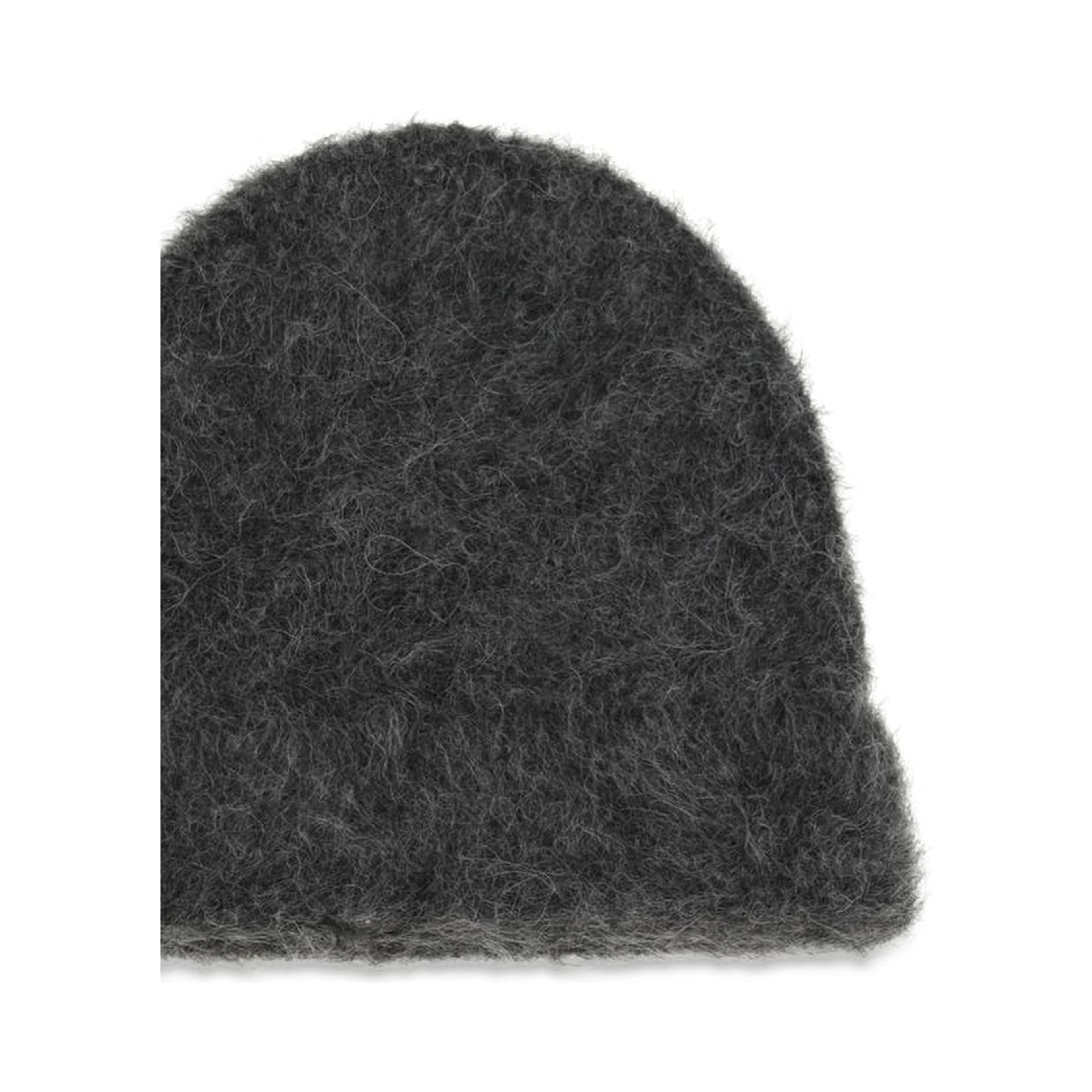 Gray Alpaca Vicugna Pacos Beanie