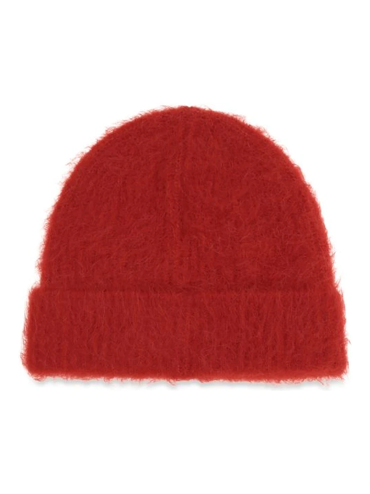 Red Alpaca Vicugna Pacos Beanie alternative