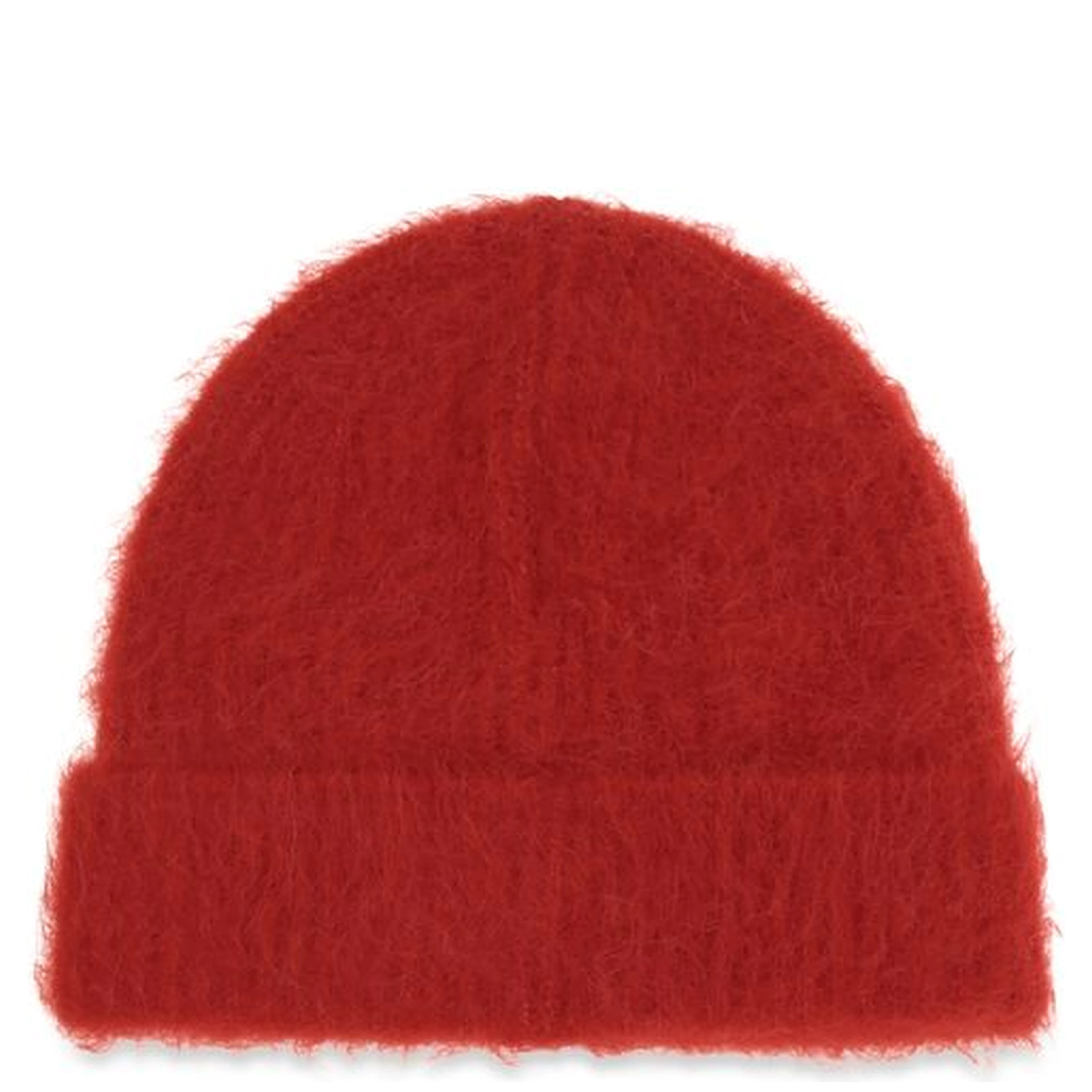 Red Alpaca Vicugna Pacos Beanie