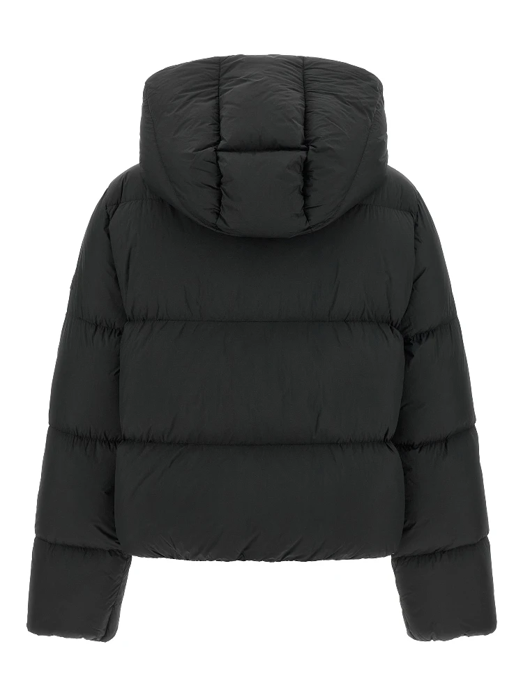 Black Polyamide Full-Length Jacket alternative