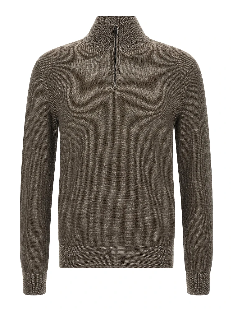 Brown Cashmere Cardigan