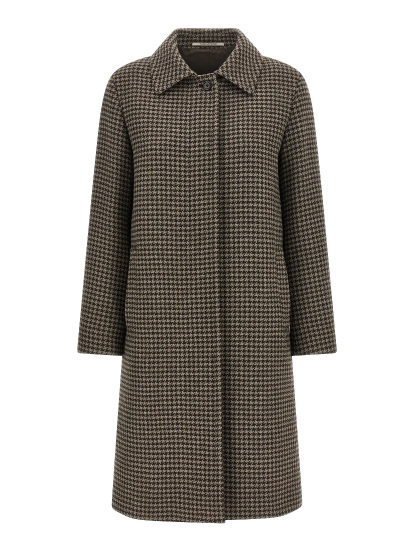 Brown Virgin Wool Coat