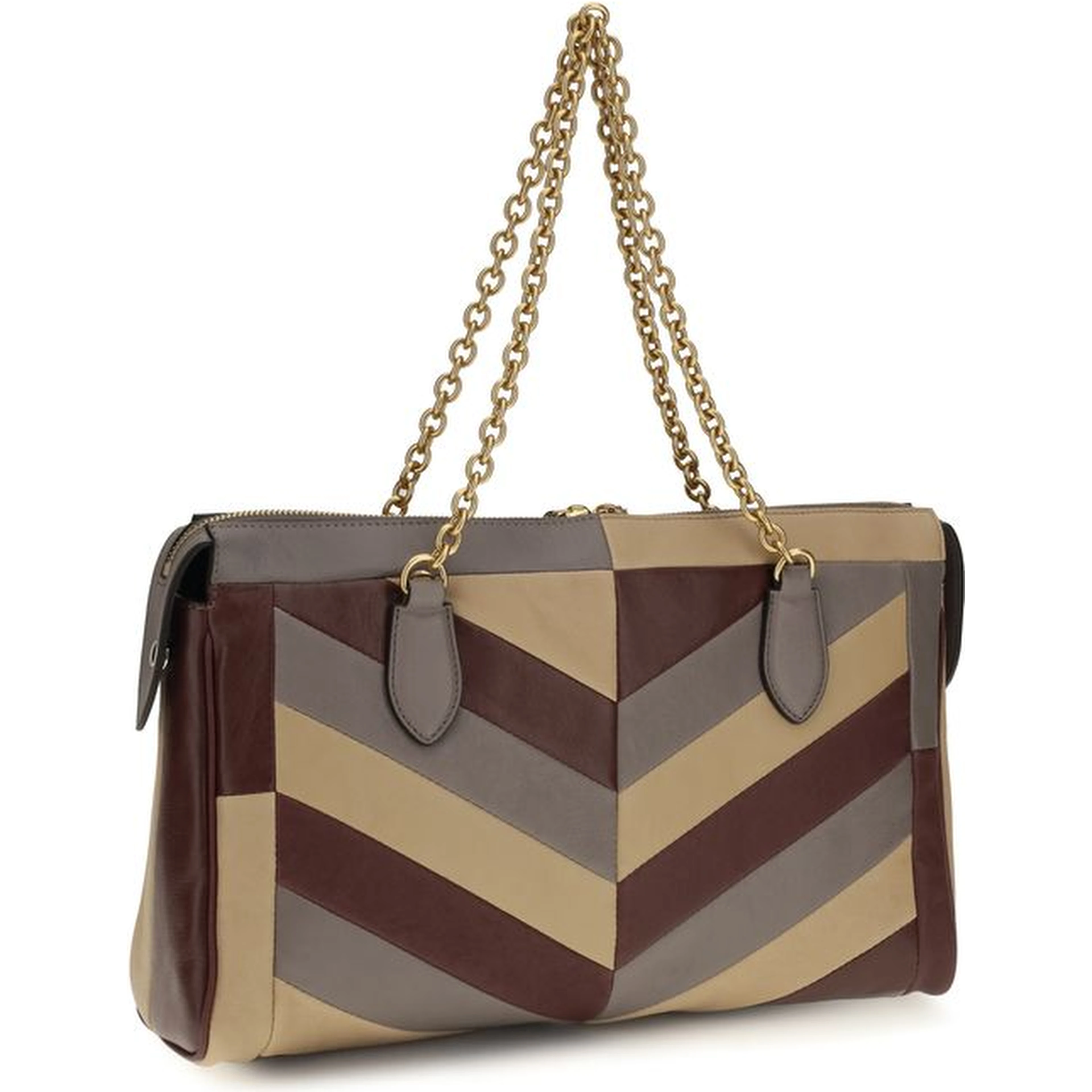 Multicolor Napa Leather / Calf Bos Taurus Shoulder Bag