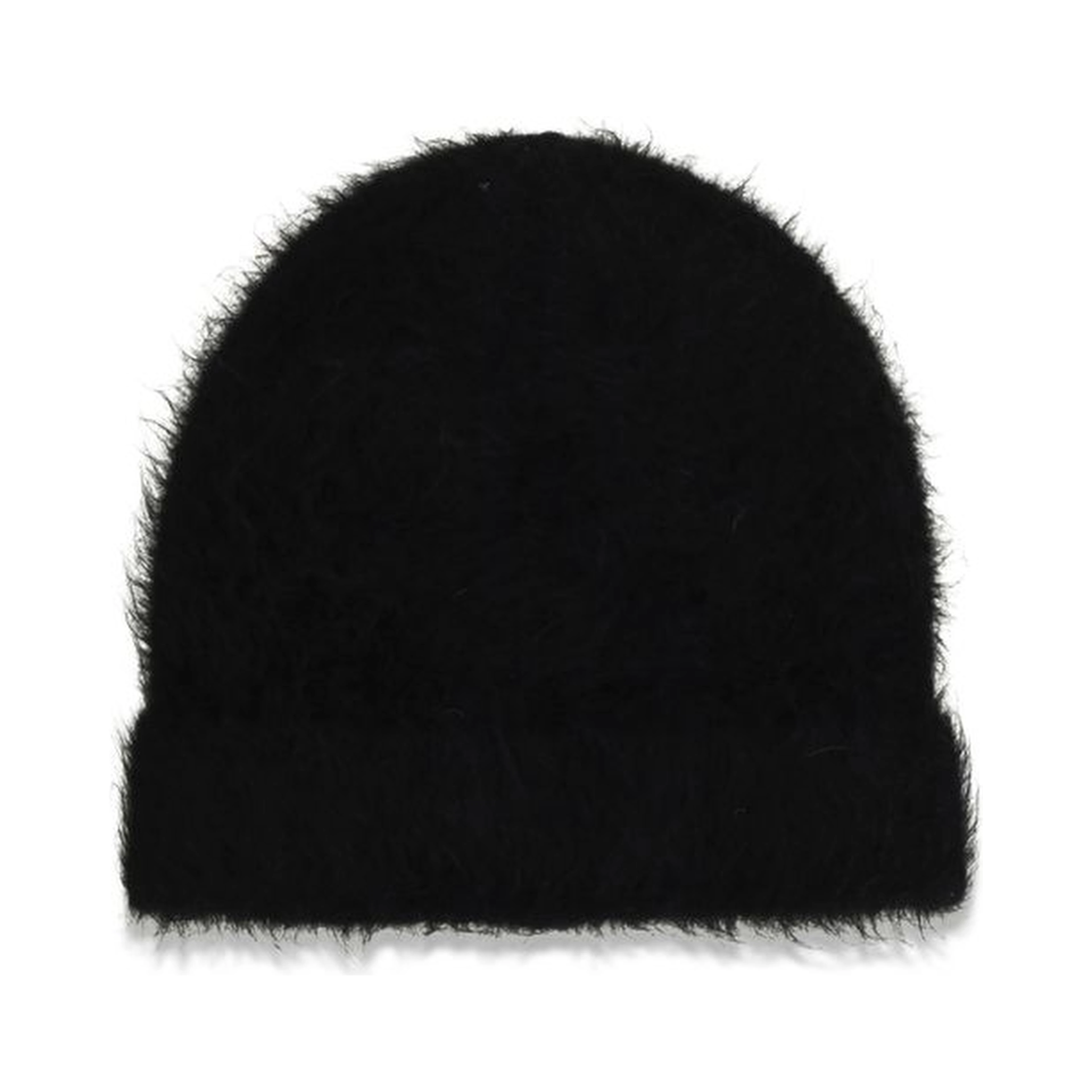 Black Alpaca Vicugna Pacos Beanie