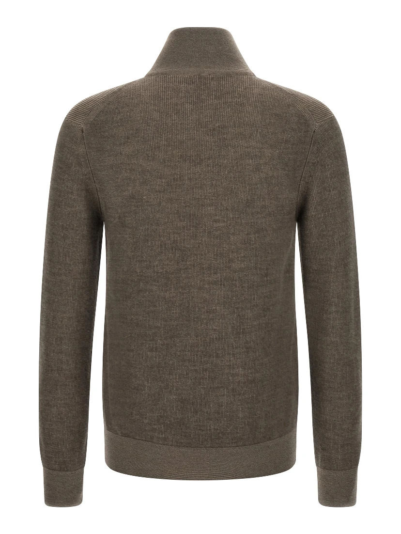 Brown Cashmere Cardigan