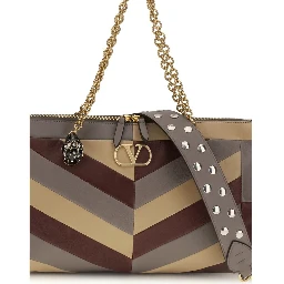 Multicolor Napa Leather / Calf Bos Taurus Shoulder Bag