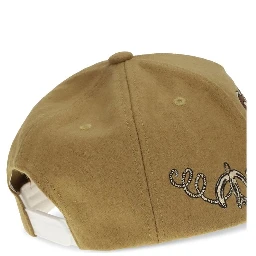 Brown Wool Oves Aries Cap (Baseball Hat)