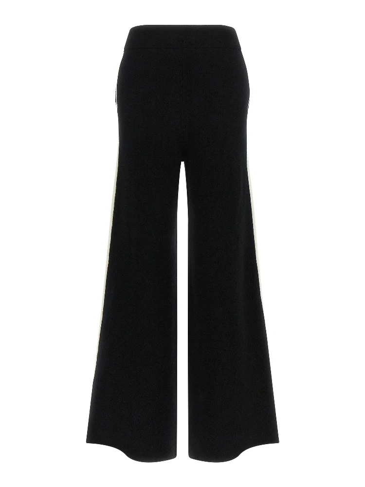 Black Merino Wool Casual Pants alternative