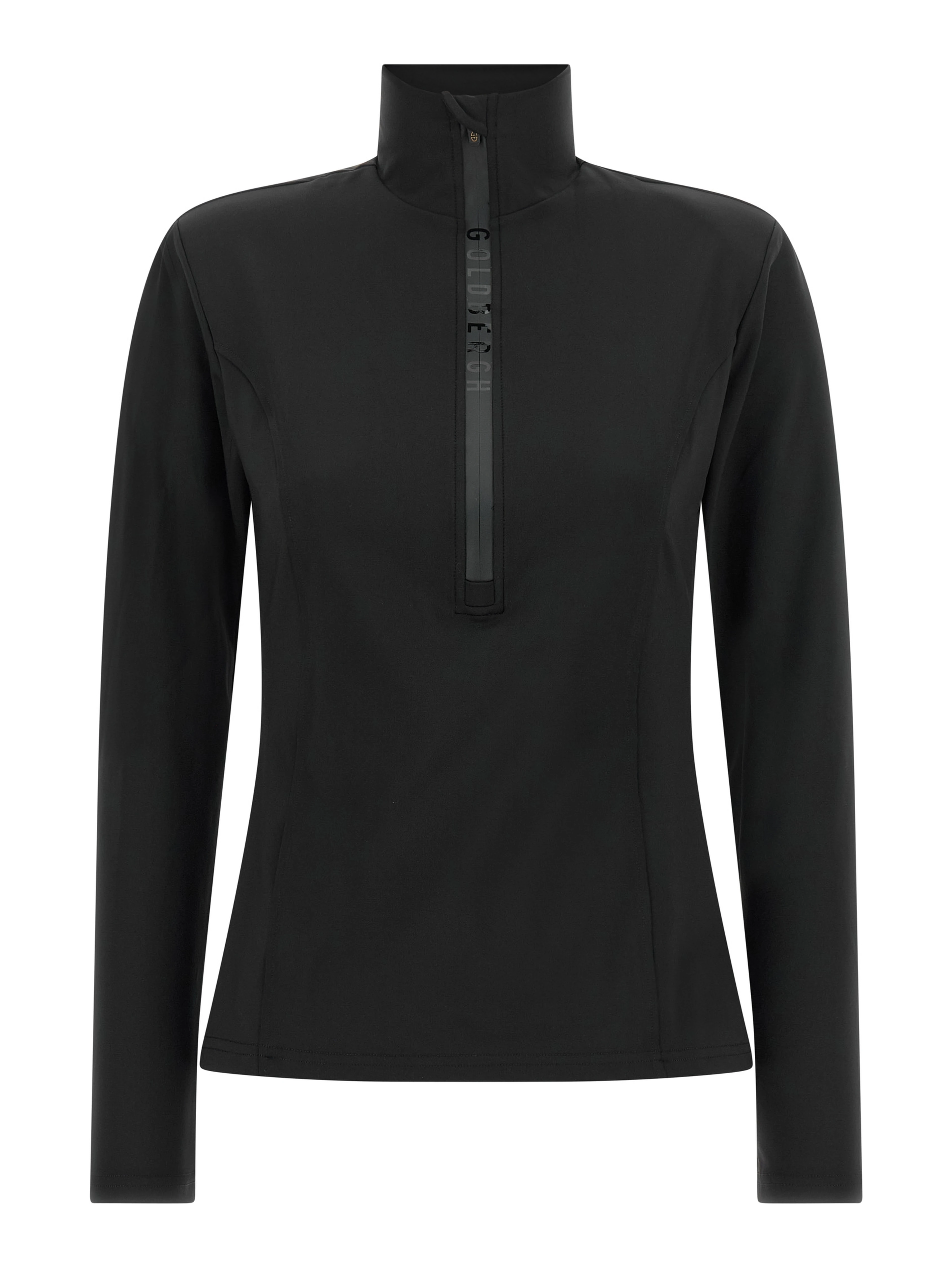Black Polyester Cardigan
