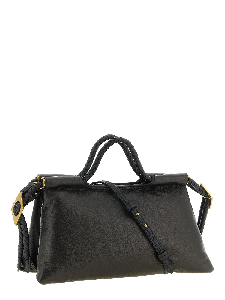 Black Lamb Leather Handbag alternative