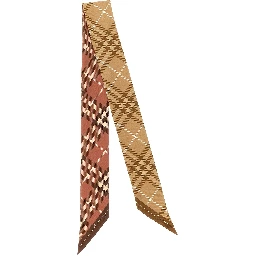 Multicolor Satin Foulard