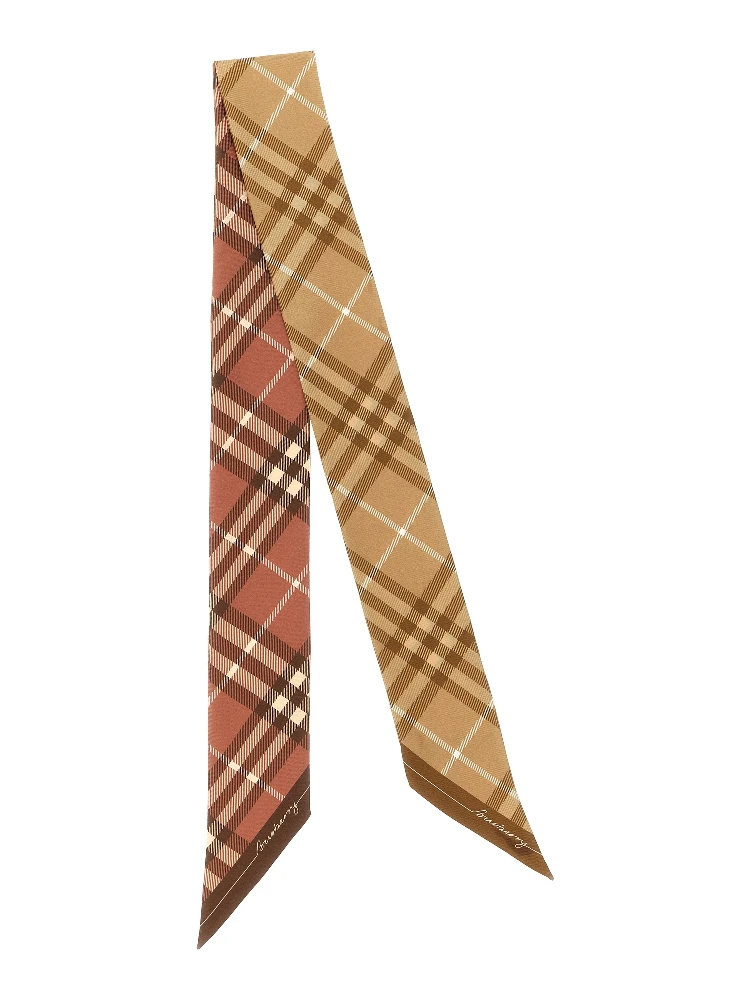 Multicolor Satin Foulard