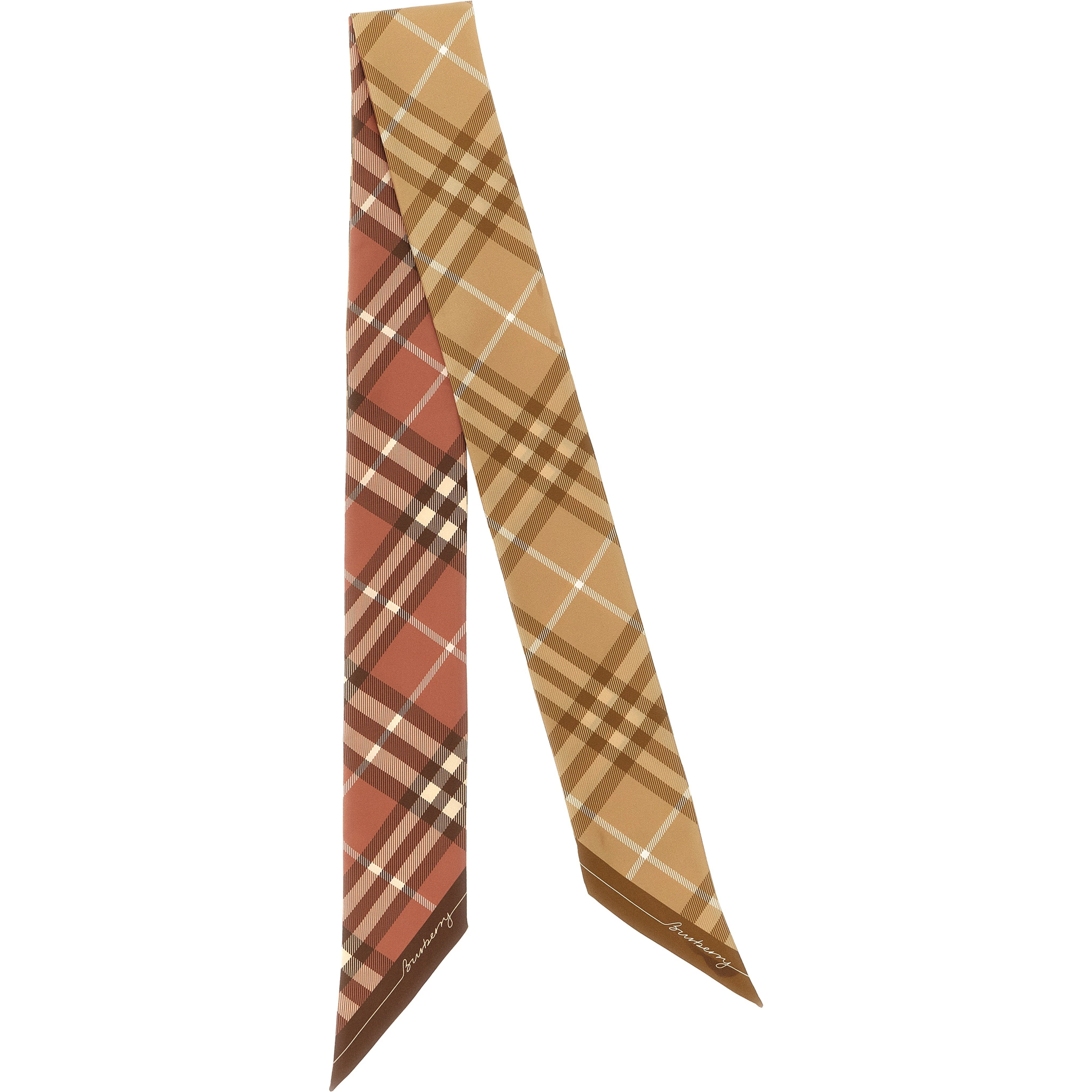 Multicolor Satin Foulard