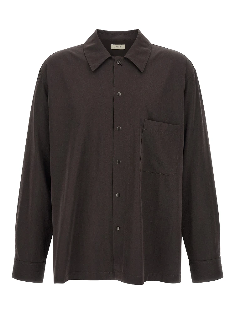 Brown Wool Blouse