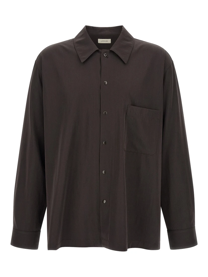 Brown Wool Blouse