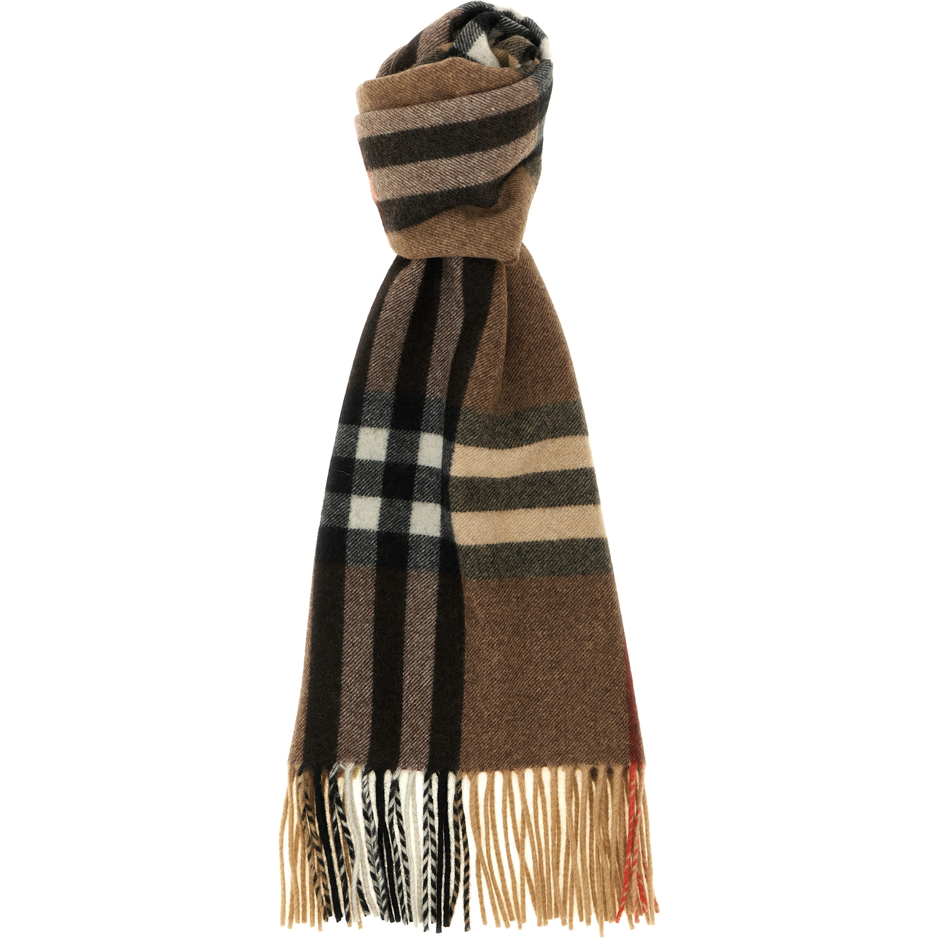 Beige Cashmere Scarf