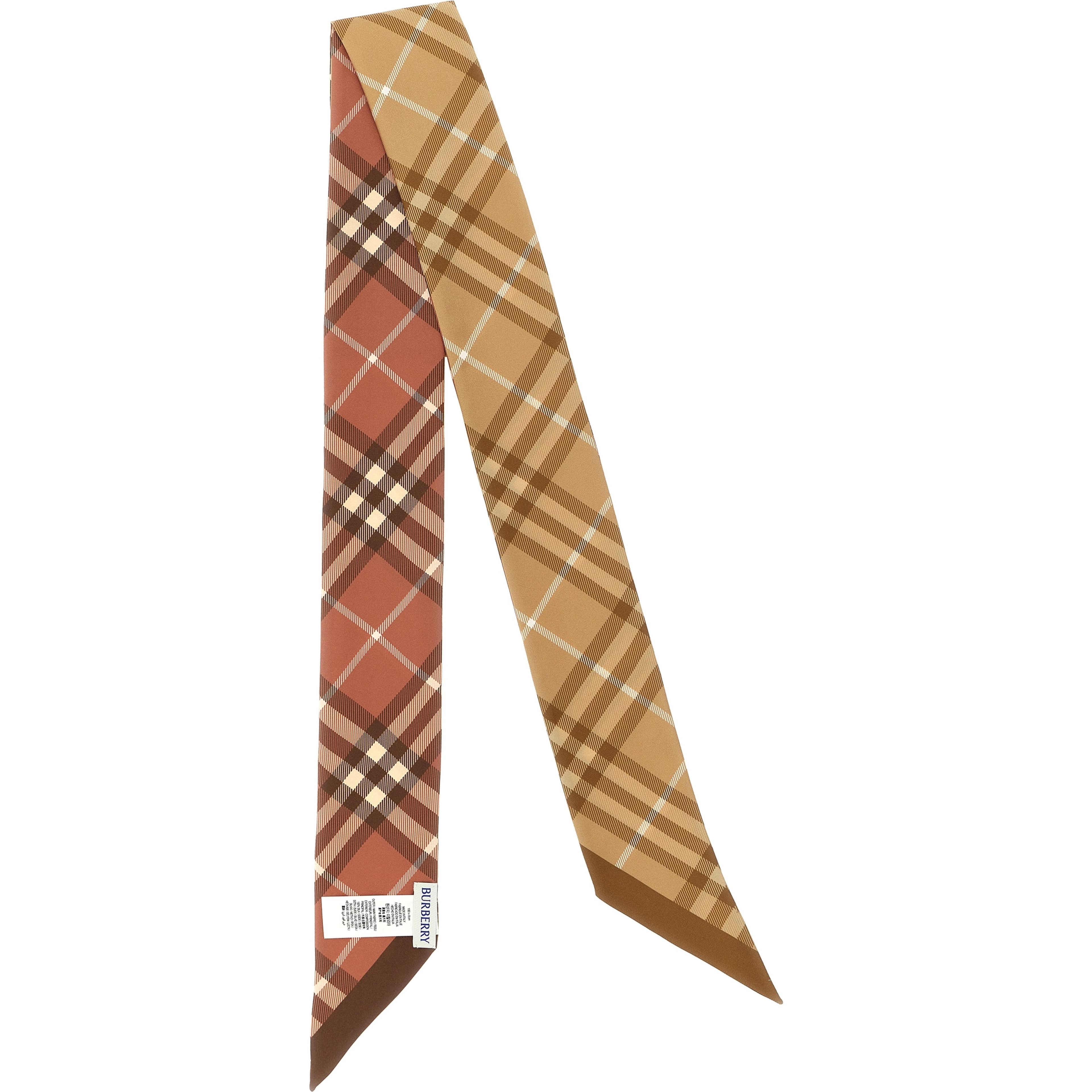 Multicolor Satin Foulard