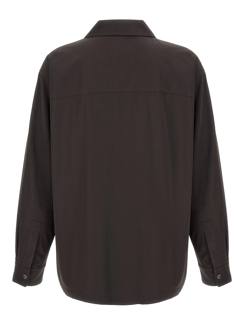 Brown Wool Blouse