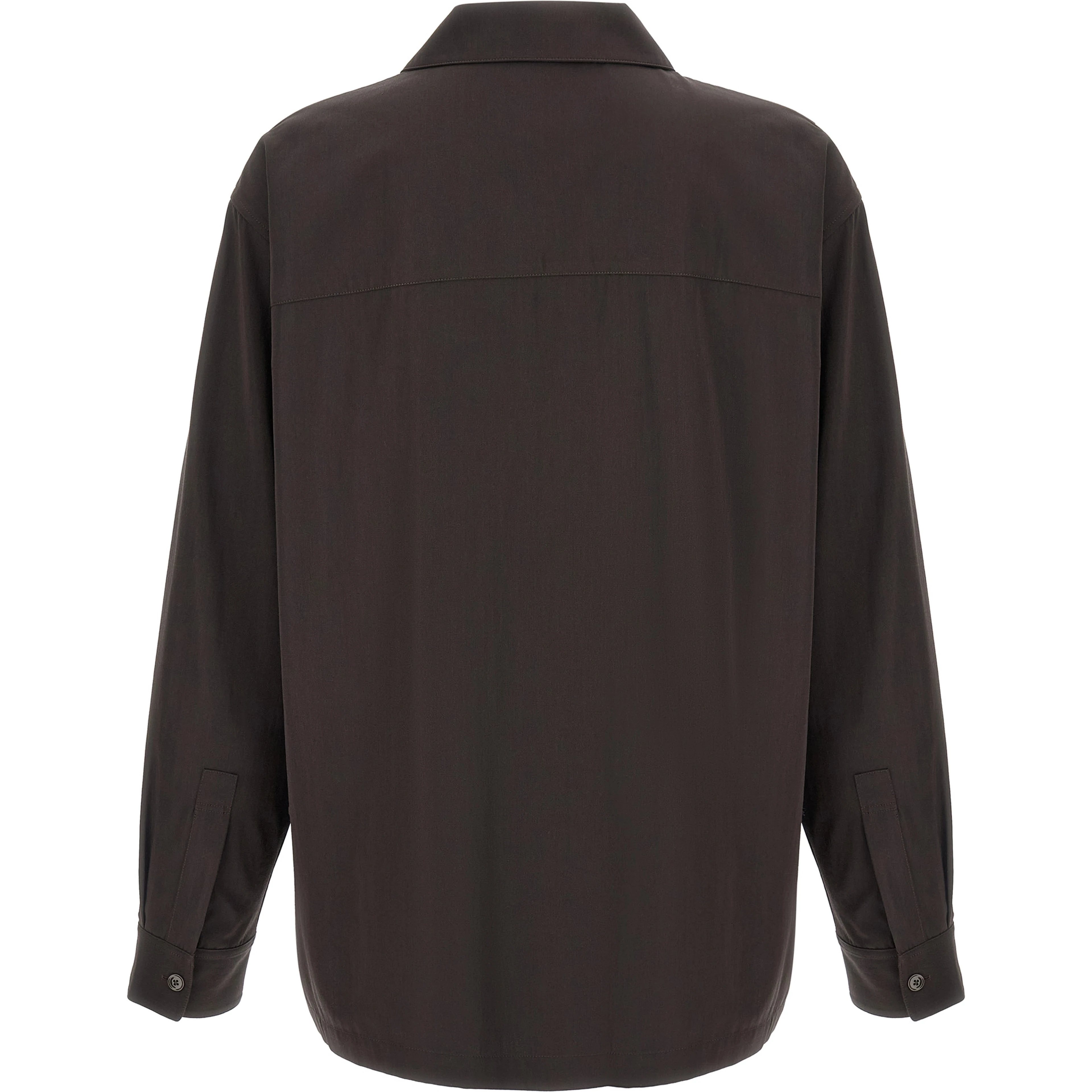 بلوزة من الصوف البني
